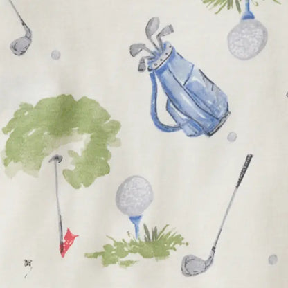 Little Golfer Organic Cotton Sleep & Play Burt's Bees Baby Lil Tulips