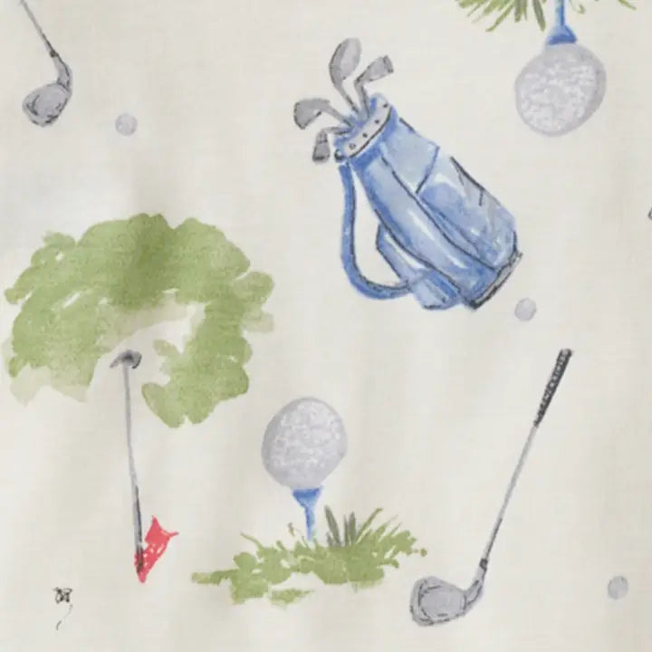 Little Golfer Organic Cotton Sleep & Play Burt's Bees Baby Lil Tulips