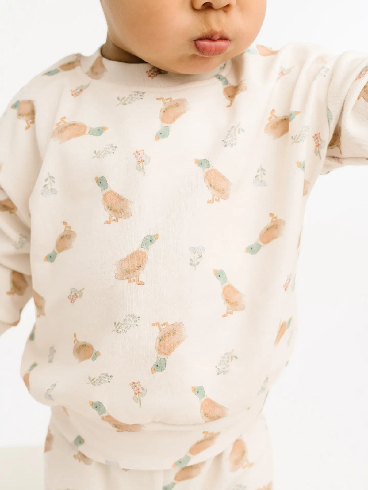 Little Mallard Duck Crewneck Set Little One Shop Lil Tulips
