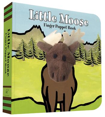 Little Moose: Finger Puppet Book Chronicle Books Lil Tulips