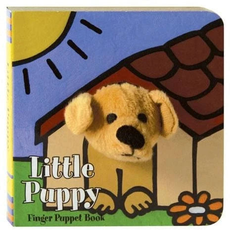 Little Puppy: Finger Puppet Book Chronicle Books Books Lil Tulips