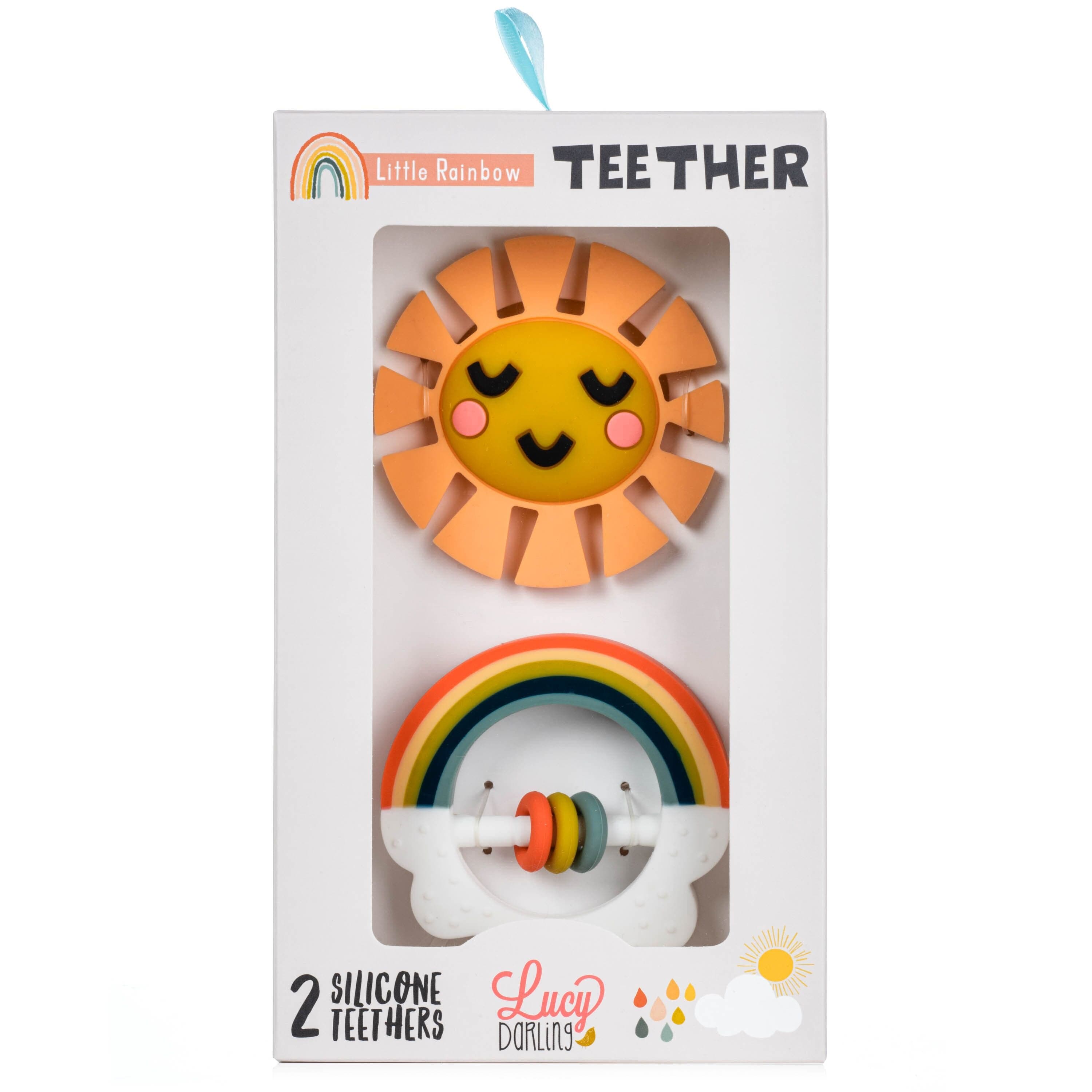 Little Rainbow Teether Toy Lucy Darling Lil Tulips