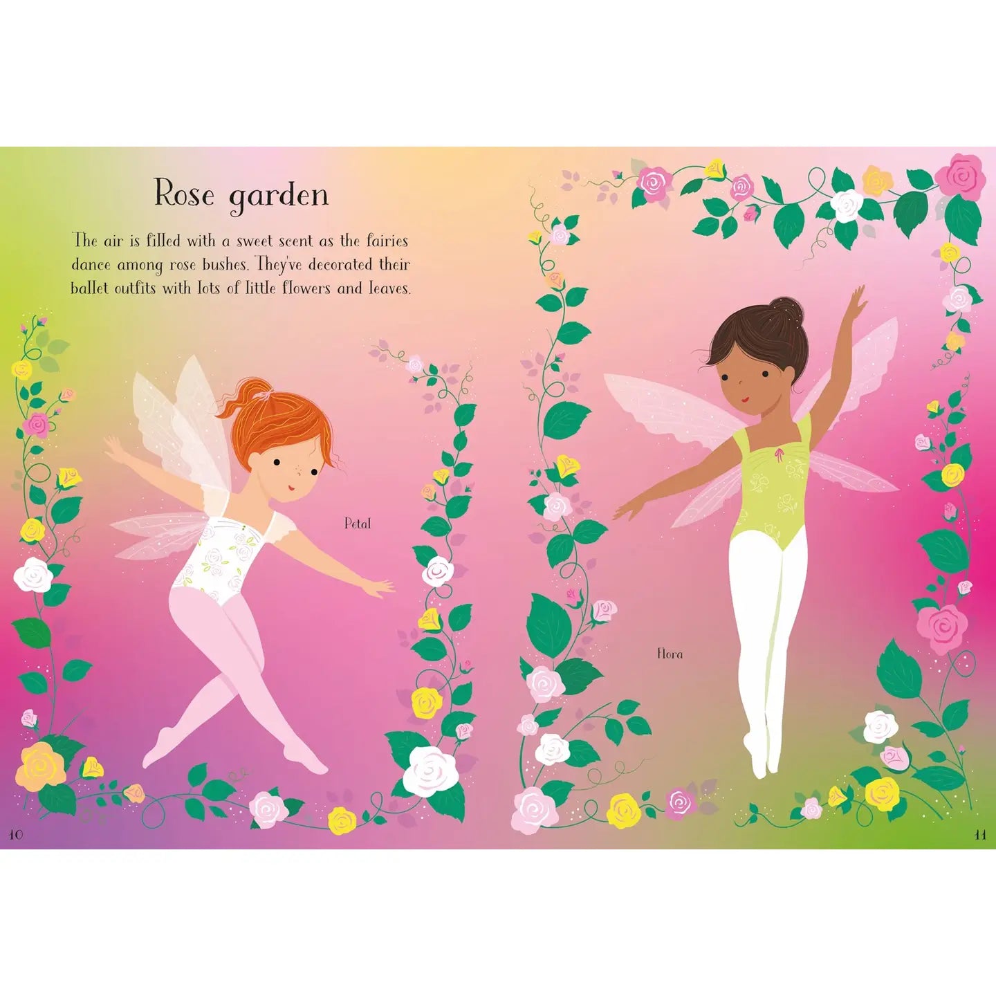 Little Sticker Dolly Dressing Ballet Fairies Harper Collins Childrens Lil Tulips