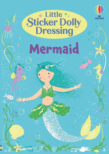 Little Sticker Dolly Dressing Mermaid Harper Collins Childrens Lil Tulips