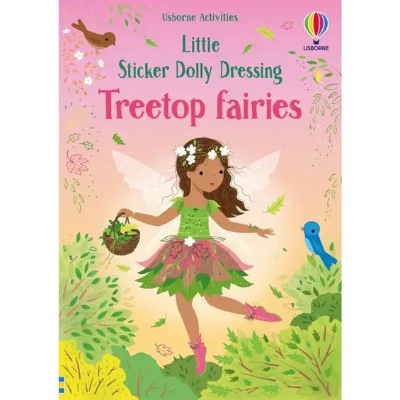 Little Sticker Dolly Dressing Treetop Fairies Harper Collins Childrens Lil Tulips