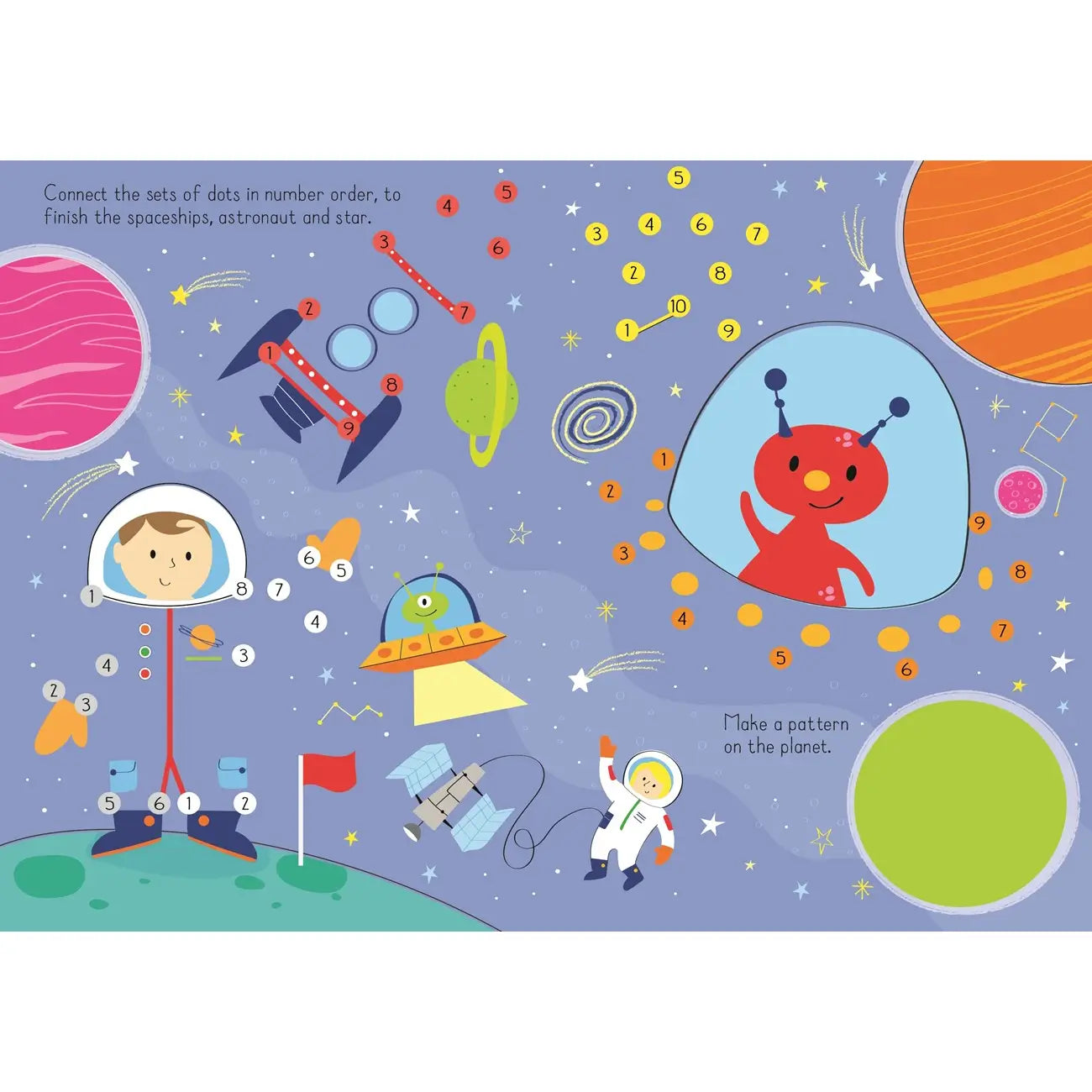 Little Wipe-Clean Connect the Dots Harper Collins Childrens Lil Tulips