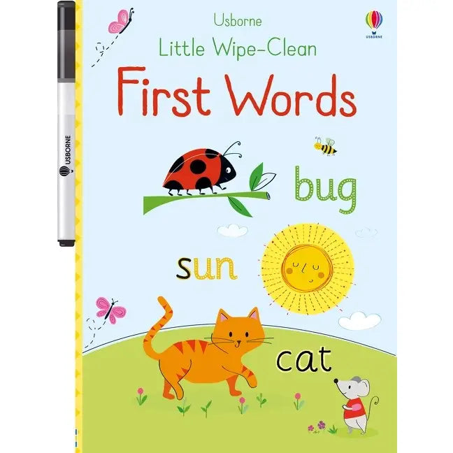 Little Wipe-Clean First Words Harper Collins Childrens Lil Tulips
