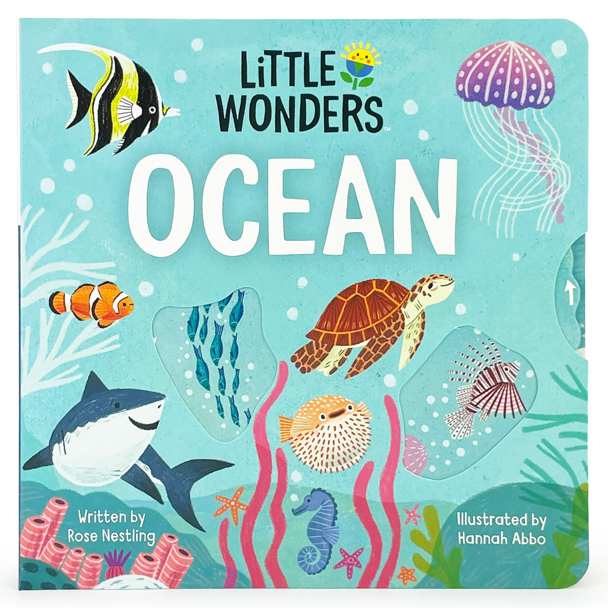 Little Wonders: Ocean Interactive Board Book Cottage Door Press Lil Tulips
