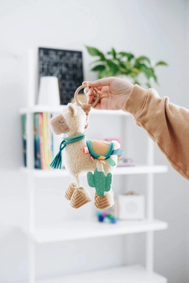 Llama Itzy Friends Link & Love™ Activity Plush Itzy Ritzy Pacifiers & Teethers Lil Tulips