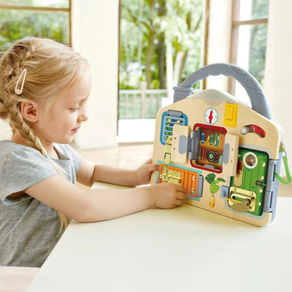 Lock & Learn Playboard Hape Lil Tulips