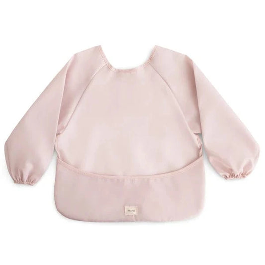 Long Sleeve Bib - Blush Mushie Lil Tulips