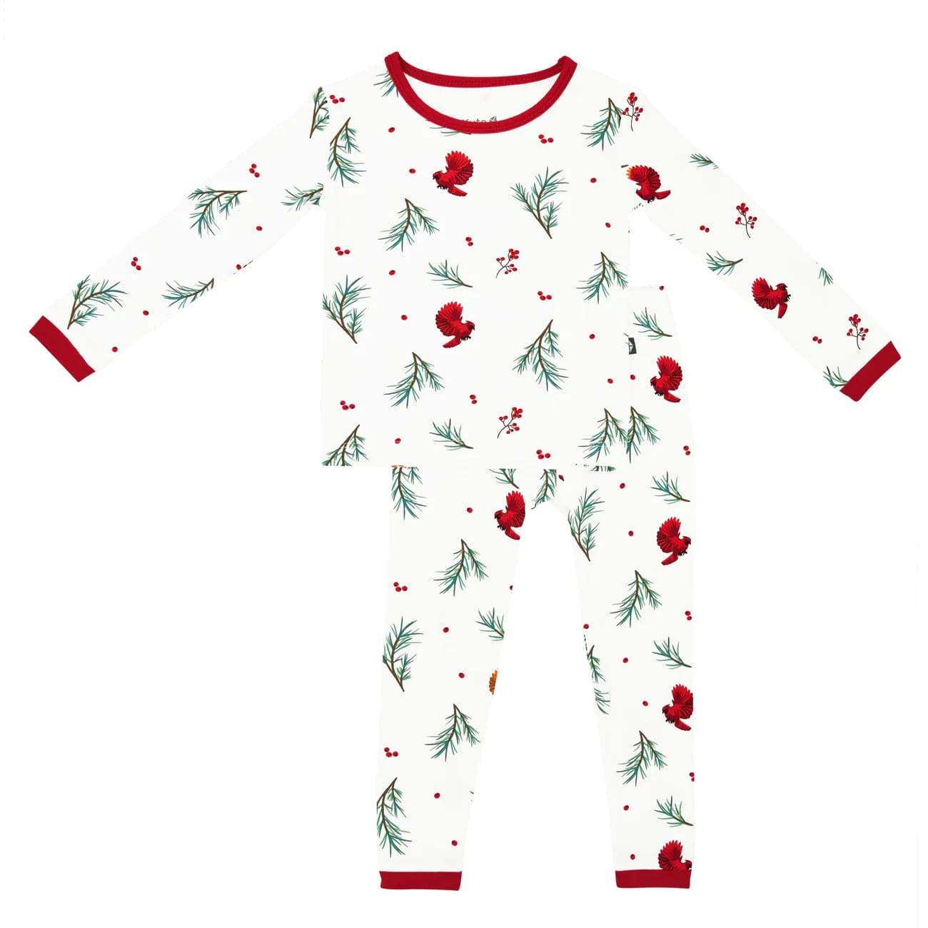 Long Sleeve Pajamas in Winterberry Kyte Baby Baby & Toddler Lil Tulips
