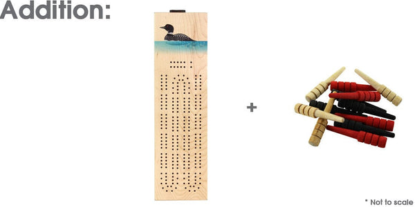Loon Cribbage Default Maple Landmark Lil Tulips