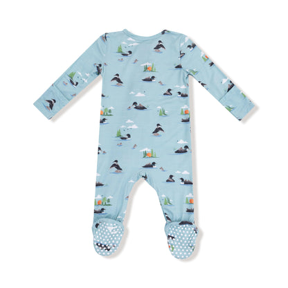 Loons - 2 Way Zipper Footie Angel Dear Lil Tulips