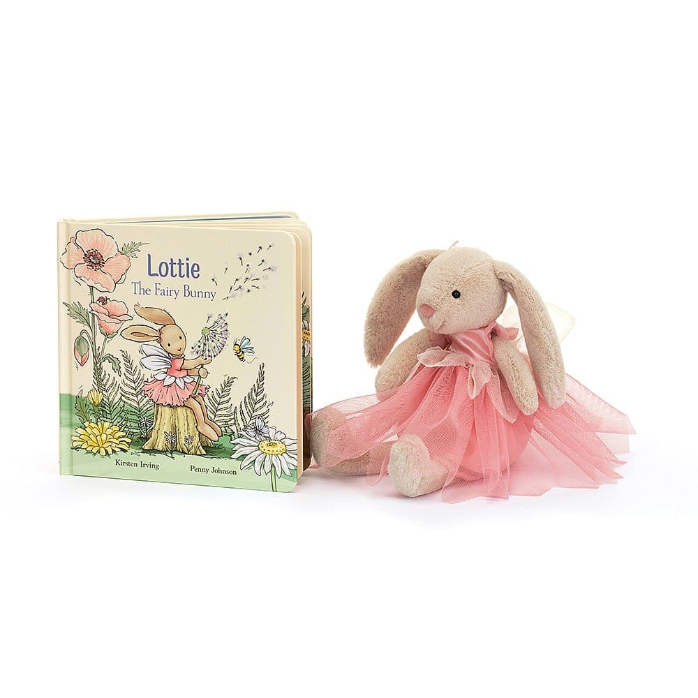 Lottie Fairy Bunny Book And Lottie Bunny Fairy JellyCat Lil Tulips