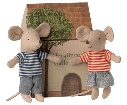 LouiMax and Stella, Little brother and sister mice Maileg Lil Tulips