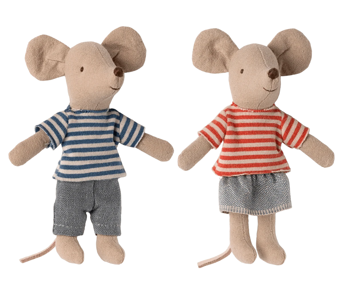 LouiMax and Stella, Little brother and sister mice Maileg Lil Tulips