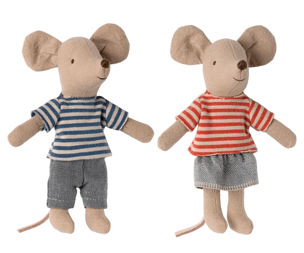 LouiMax and Stella, Little brother and sister mice Maileg Lil Tulips