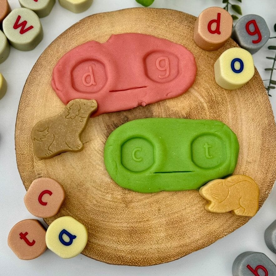 Lowercase Alphabet Stamping Stones Yellow Door US LLC Lil Tulips