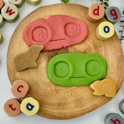 Lowercase Alphabet Stamping Stones Yellow Door US LLC Lil Tulips