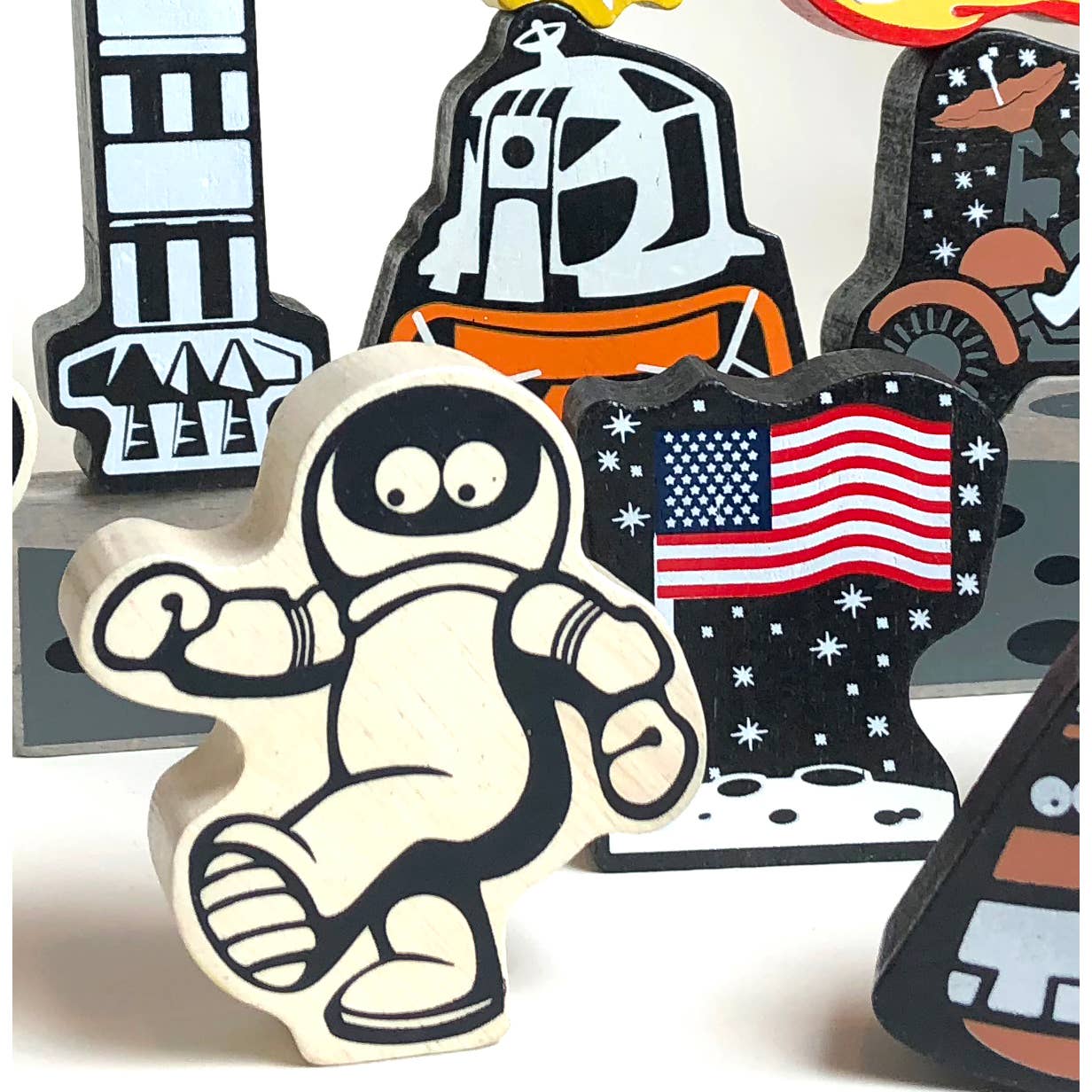 Lunar Lander Balance Game & Playset BeginAgain Toys Lil Tulips
