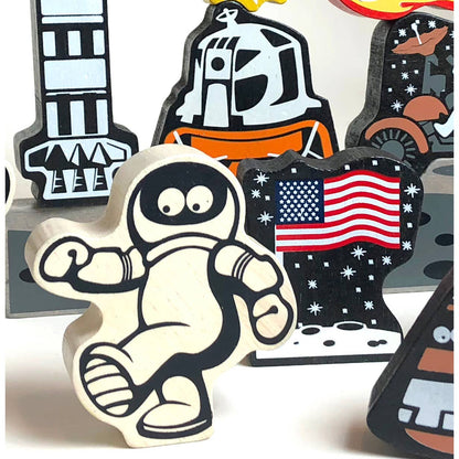 Lunar Lander Balance Game & Playset BeginAgain Toys Lil Tulips