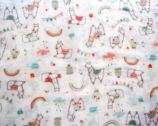 Luxe Fitted Crib Sheet - Llama LouLou Lollipop Final Sale Lil Tulips
