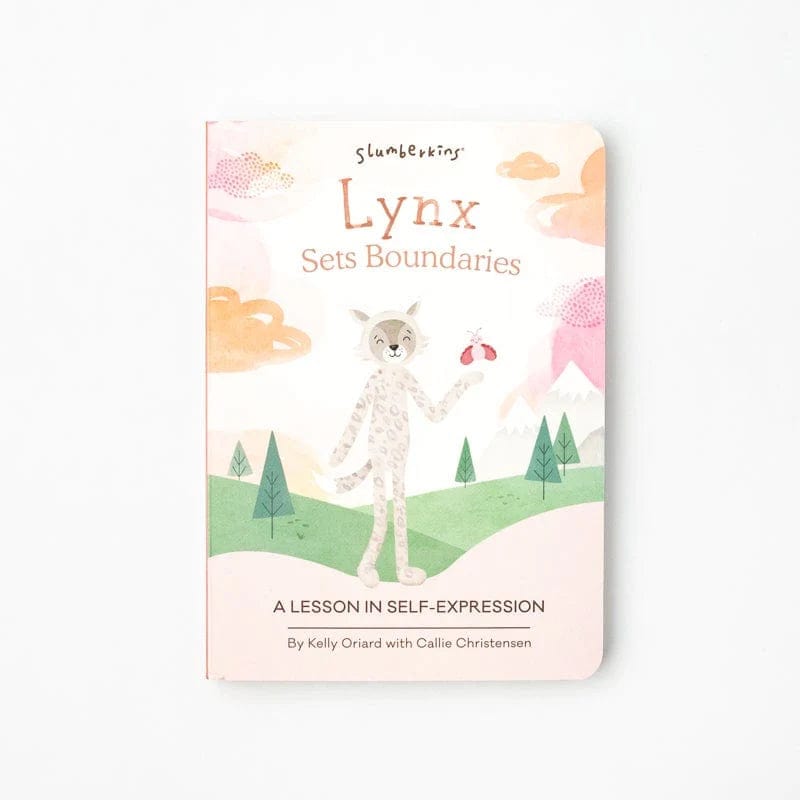 Lynx Sets Boundaries Board Book Slumberkins Lil Tulips