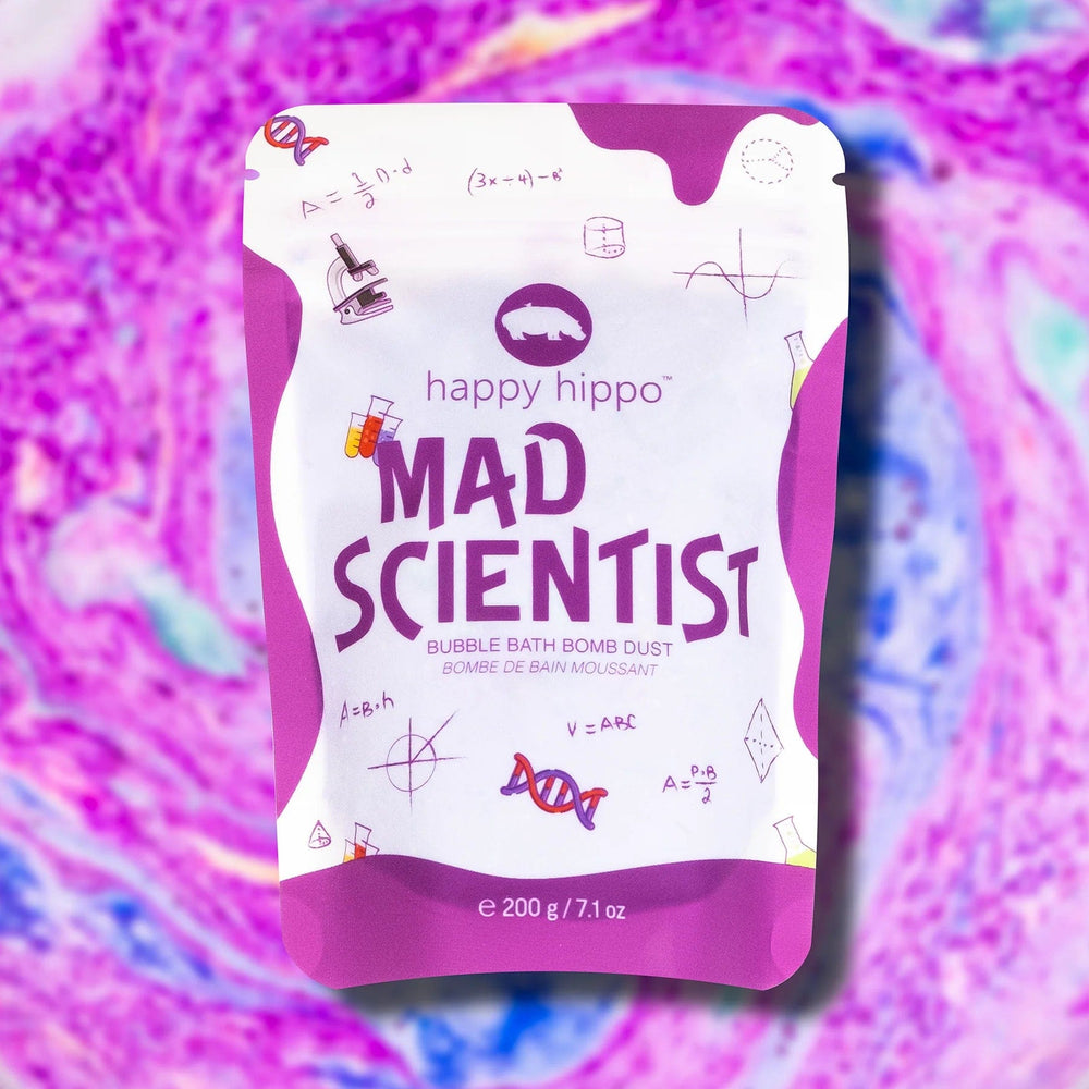 Mad Scientist - Bubble Bath Bomb Dust Happy Hippo Bath Lil Tulips