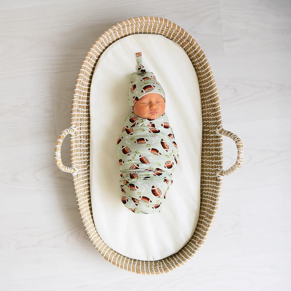 Madden Football Swaddle & Hat Set Gigi and Max Baby & Toddler Clothing Lil Tulips