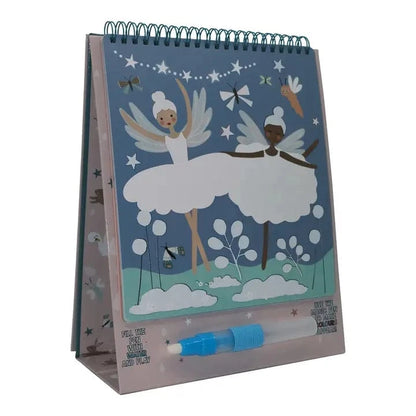 Magic Color Changing Watercard Easel and Pen - Enchanted Floss and Rock Lil Tulips