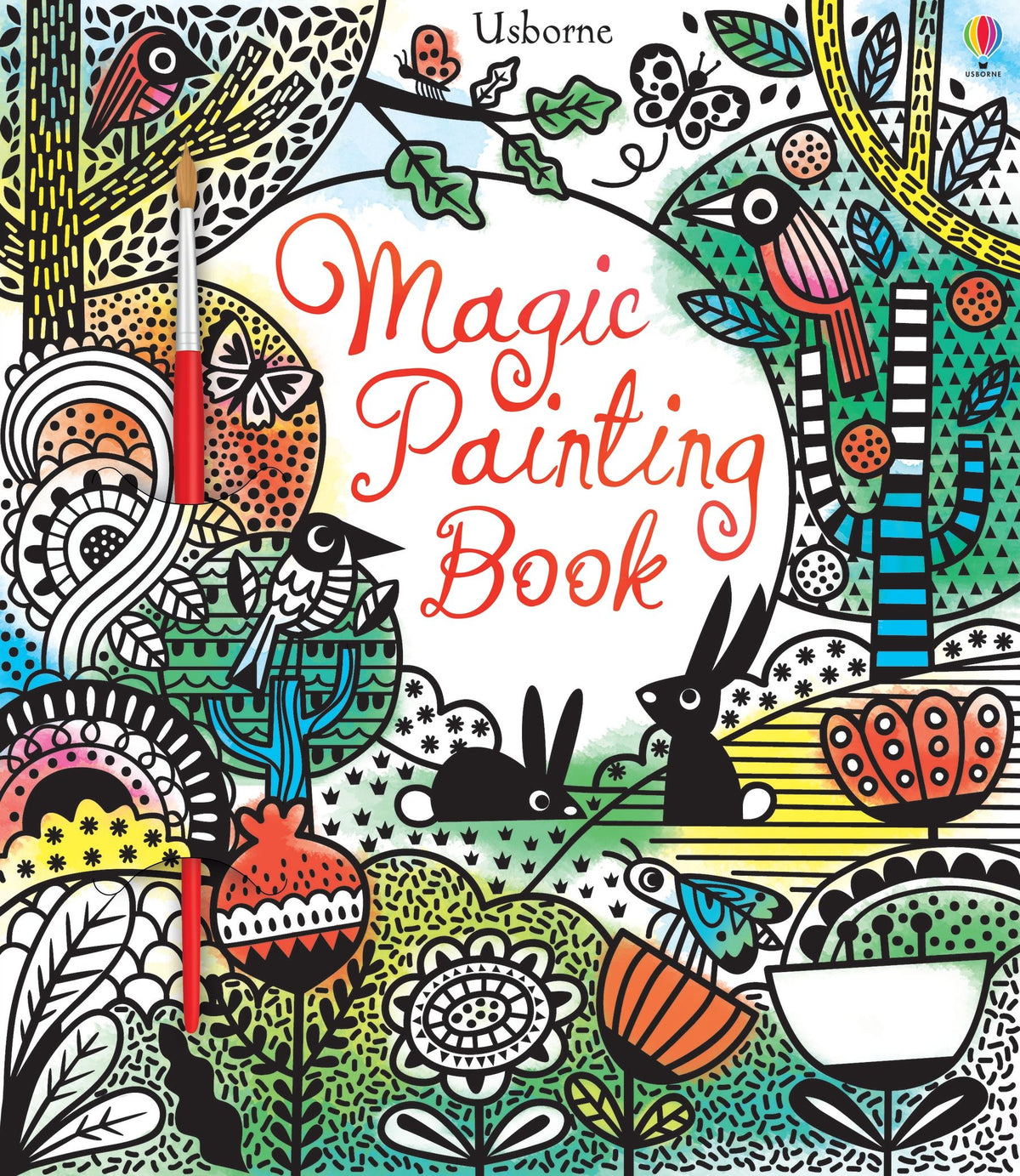 Magic Painting Book — Usborne book cover