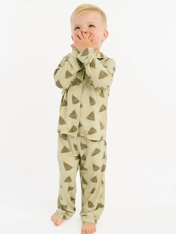 Magical Trees Bamboo Button Up Set Little One Shop Lil Tulips