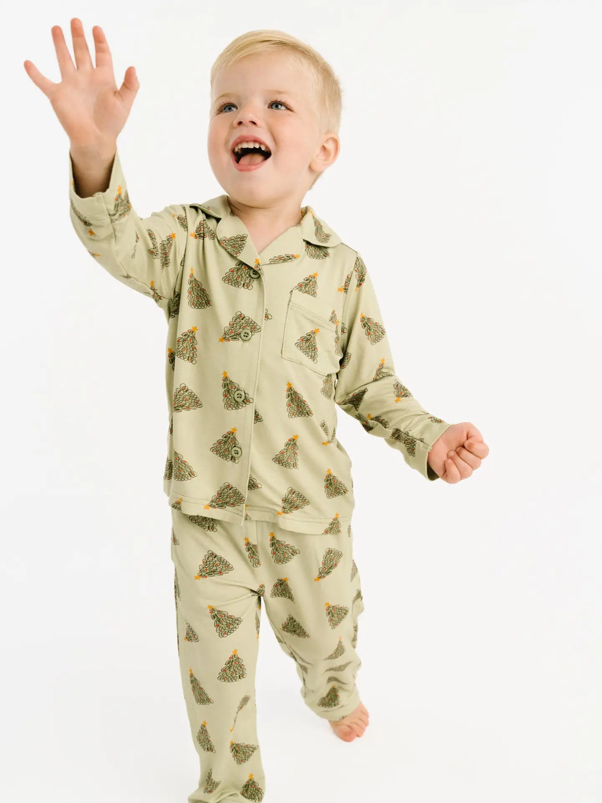 Magical Trees Bamboo Button Up Set Little One Shop Lil Tulips