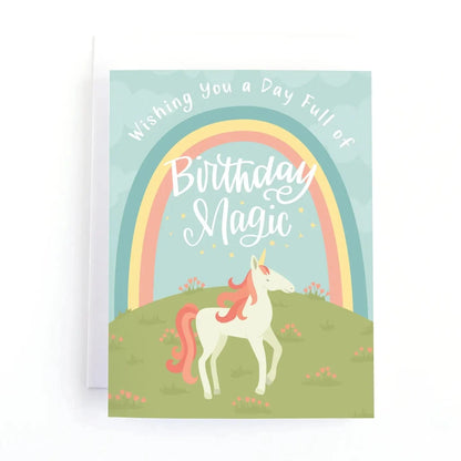 Magical Unicorn Birthday Card Pedaller Designs Lil Tulips