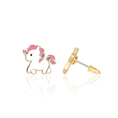Magical Unicorn Cutie Stud Earrings Girl Nation Bracelets Lil Tulips
