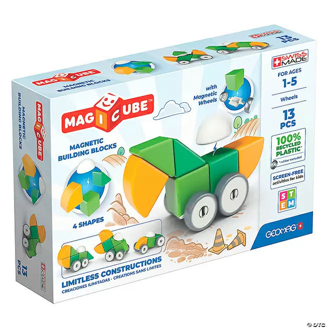 Magicube Cars - 13 pc Geomagworld USA, Inc. Lil Tulips