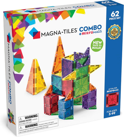 MAGNA-TILES®  62 Piece Combo Set Magna-Tiles Lil Tulips