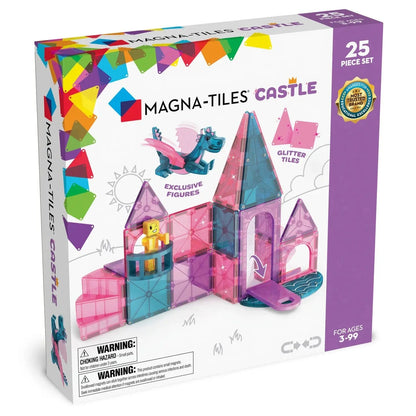 Magna-Tiles® Castle 25-Piece Set Magna-Tiles Lil Tulips