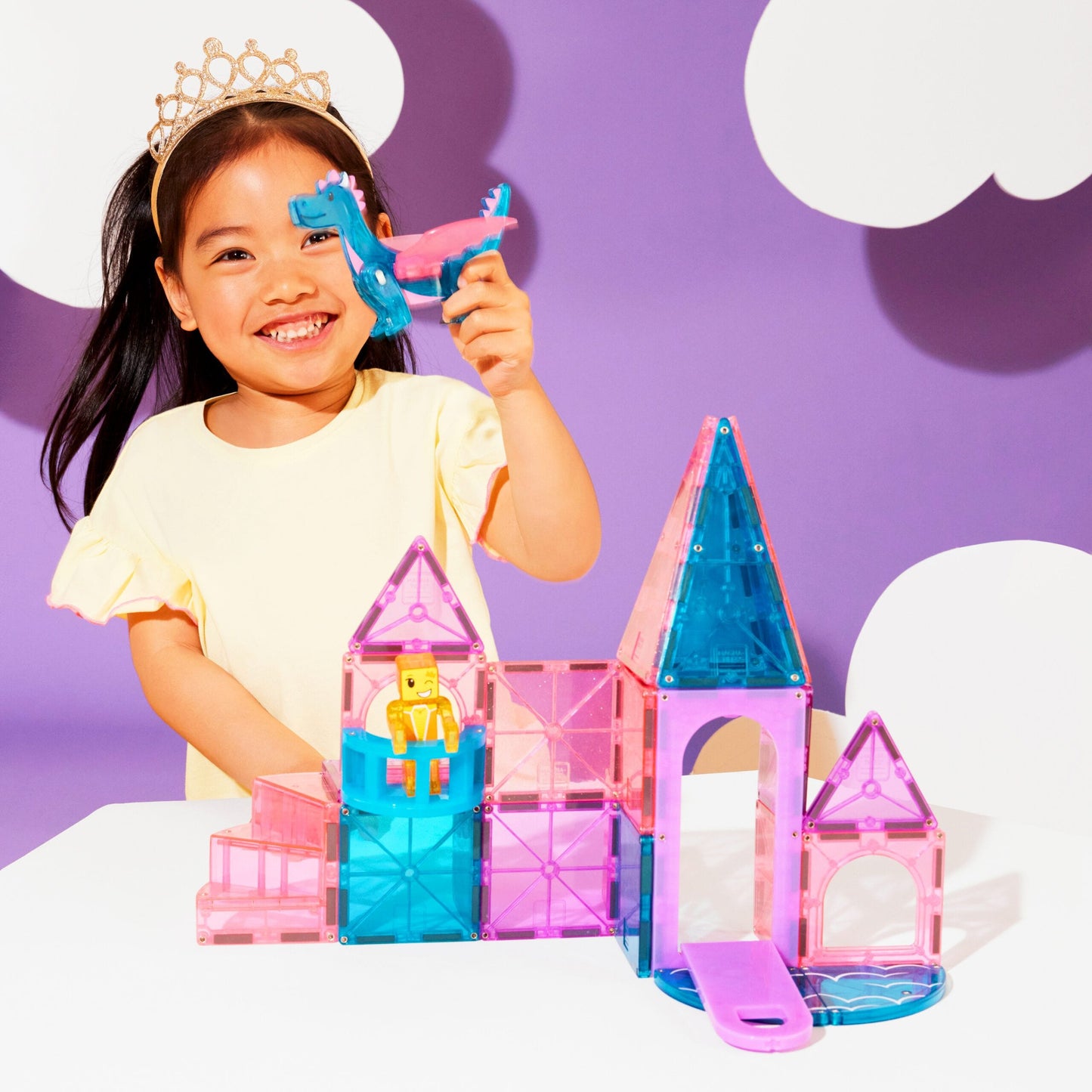Magna-Tiles® Castle 25-Piece Set Magna-Tiles Lil Tulips