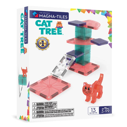 MAGNA-TILES® Cat Tree™   13 Piece Set Magna-Tiles Lil Tulips