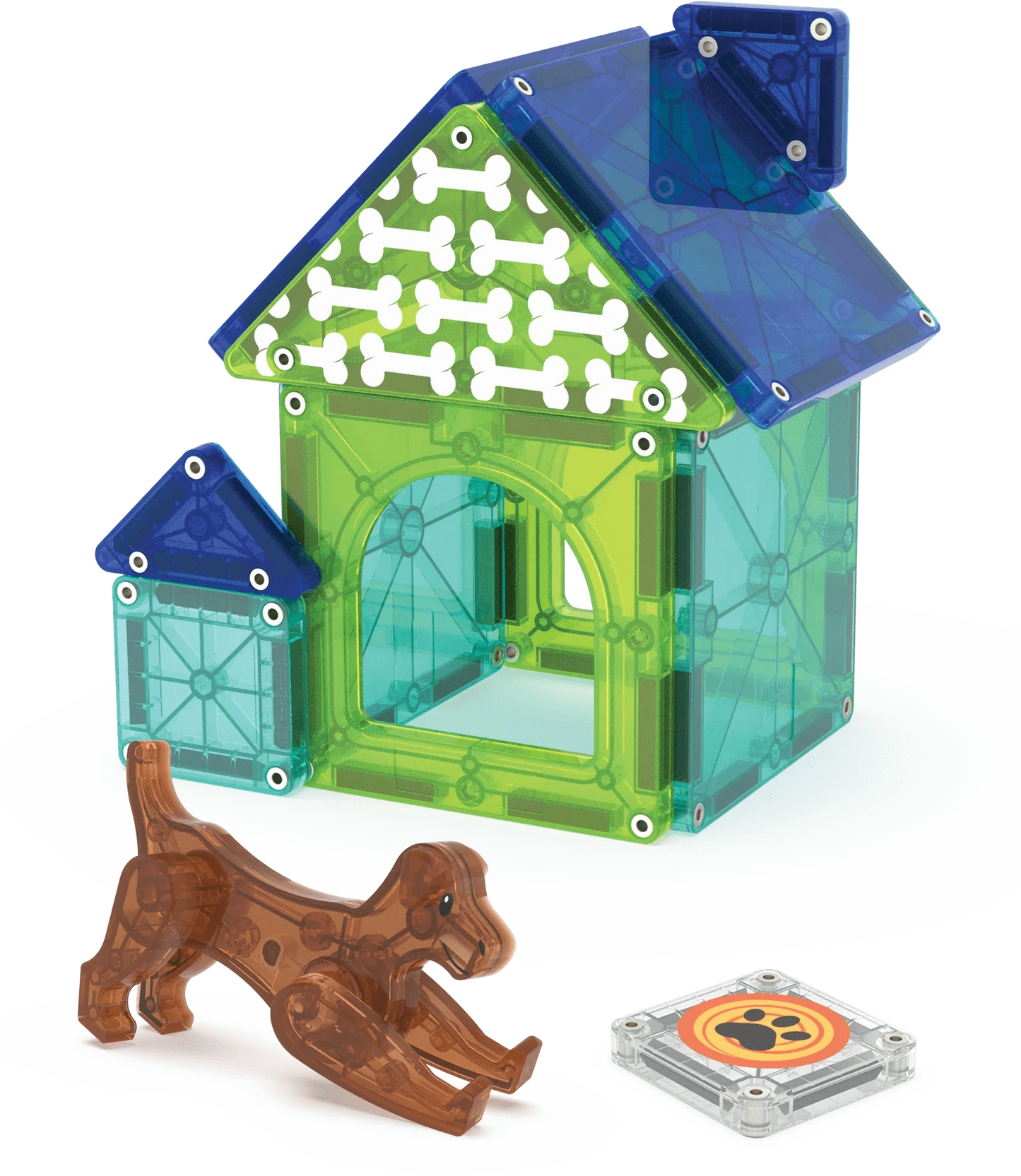 MAGNA-TILES® Dog House™   13 Piece Set Magna-Tiles Lil Tulips