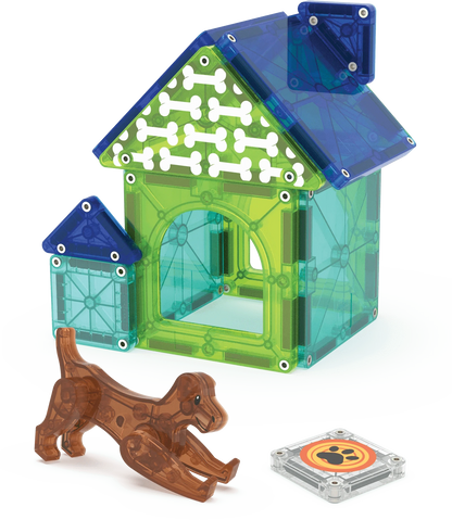 MAGNA-TILES® Dog House™   13 Piece Set Magna-Tiles Lil Tulips
