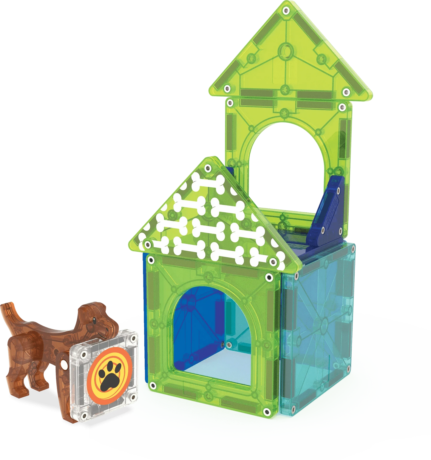 MAGNA-TILES® Dog House™   13 Piece Set Magna-Tiles Lil Tulips