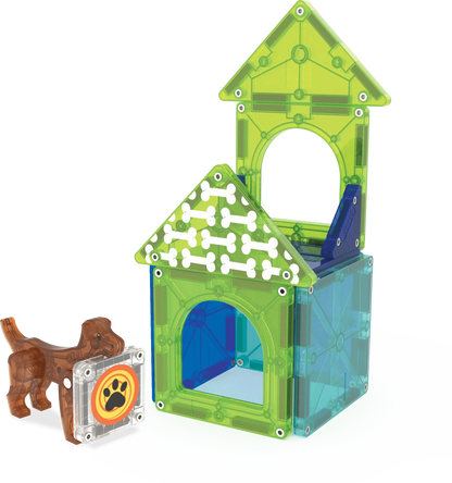 MAGNA-TILES® Dog House™   13 Piece Set Magna-Tiles Lil Tulips