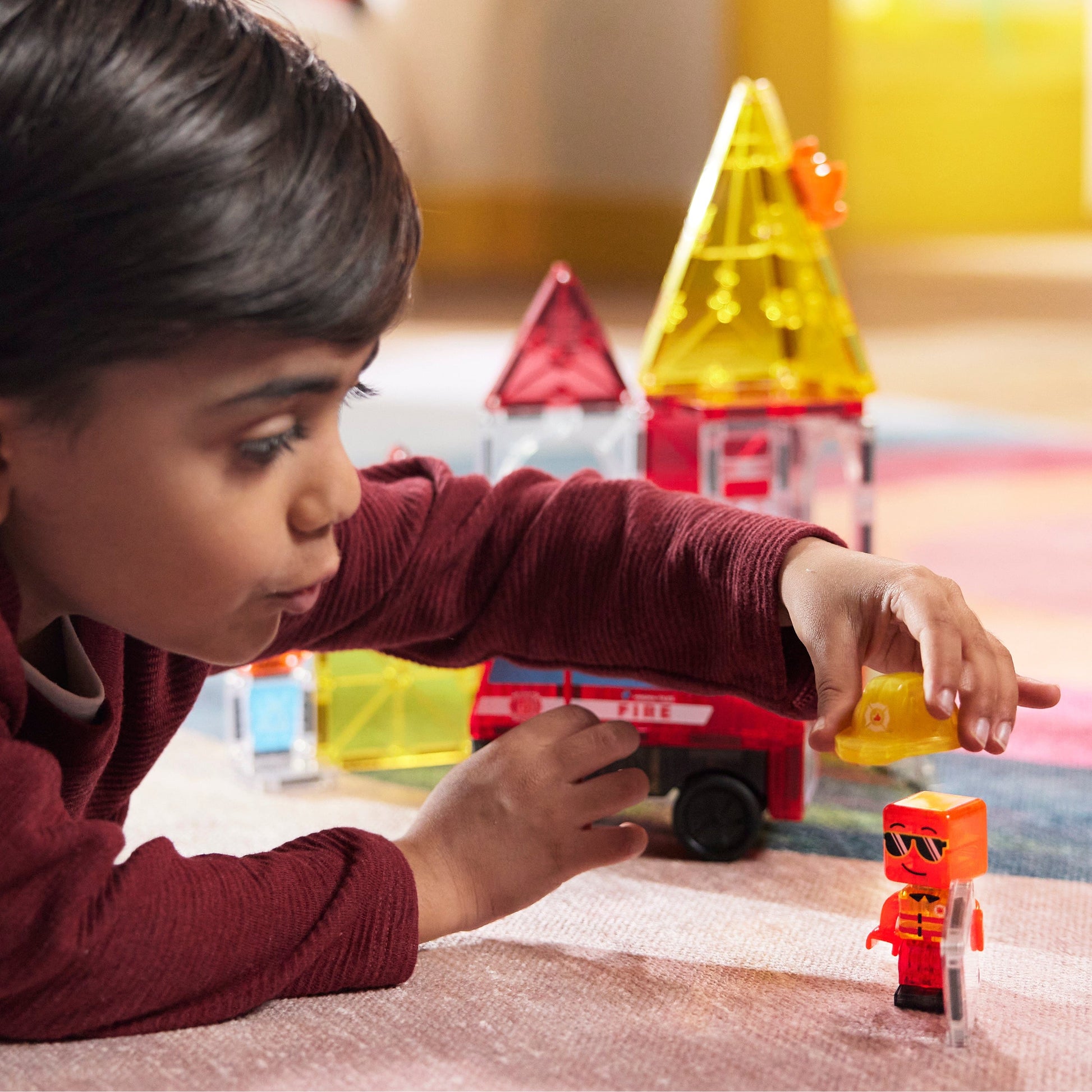 MAGNA-TILES® Fire Rescue Magna-Tiles Lil Tulips