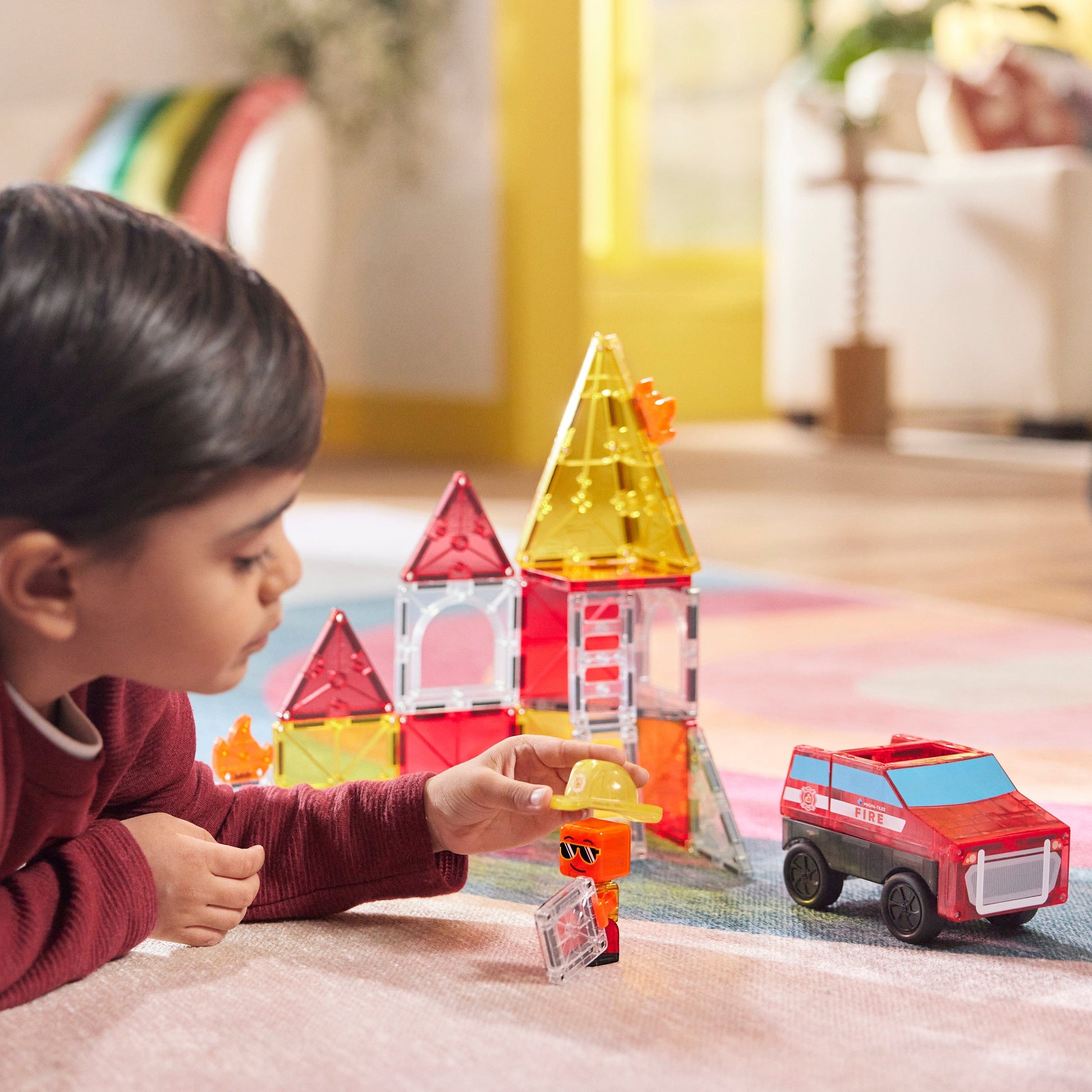 MAGNA-TILES® Fire Rescue Magna-Tiles Lil Tulips
