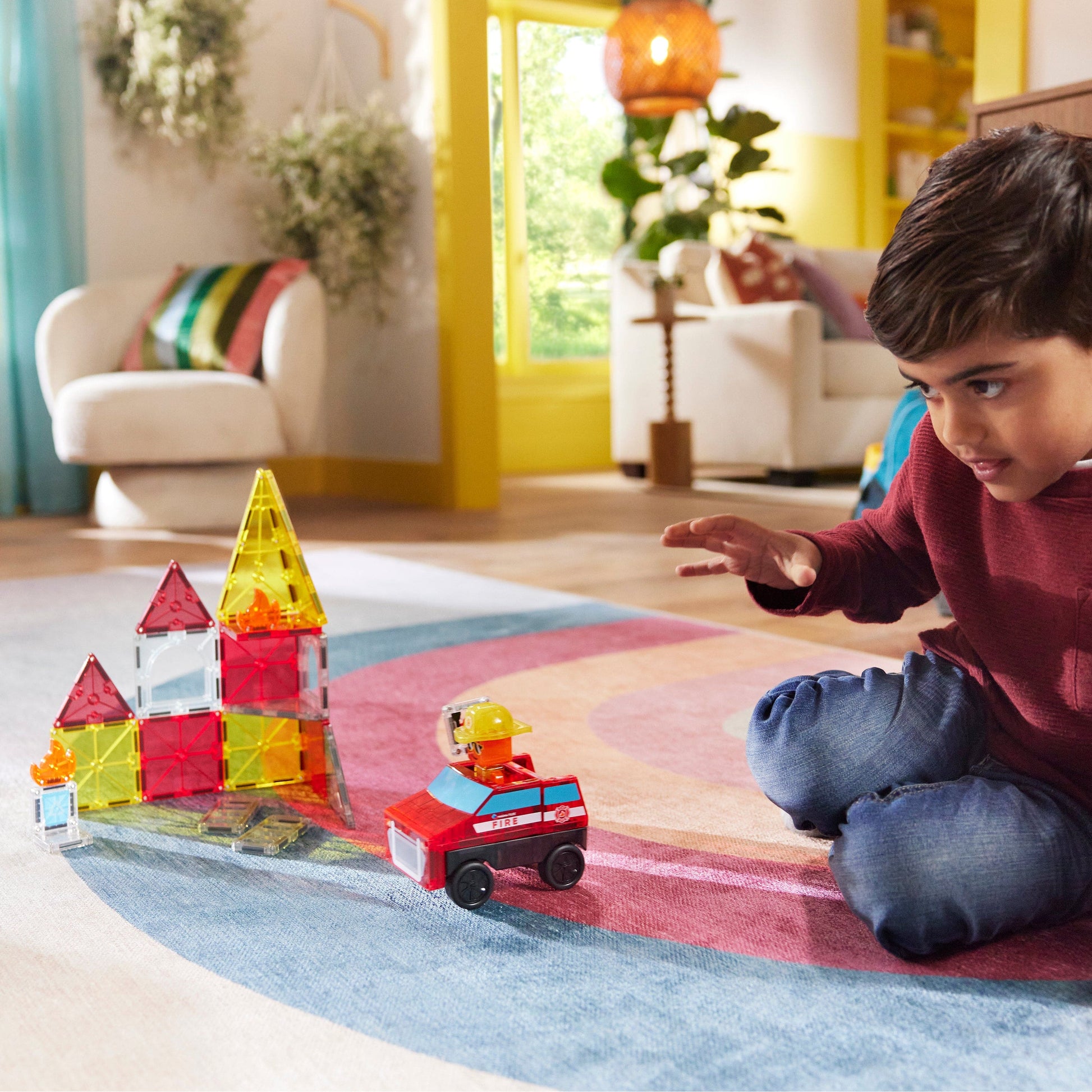 MAGNA-TILES® Fire Rescue Magna-Tiles Lil Tulips