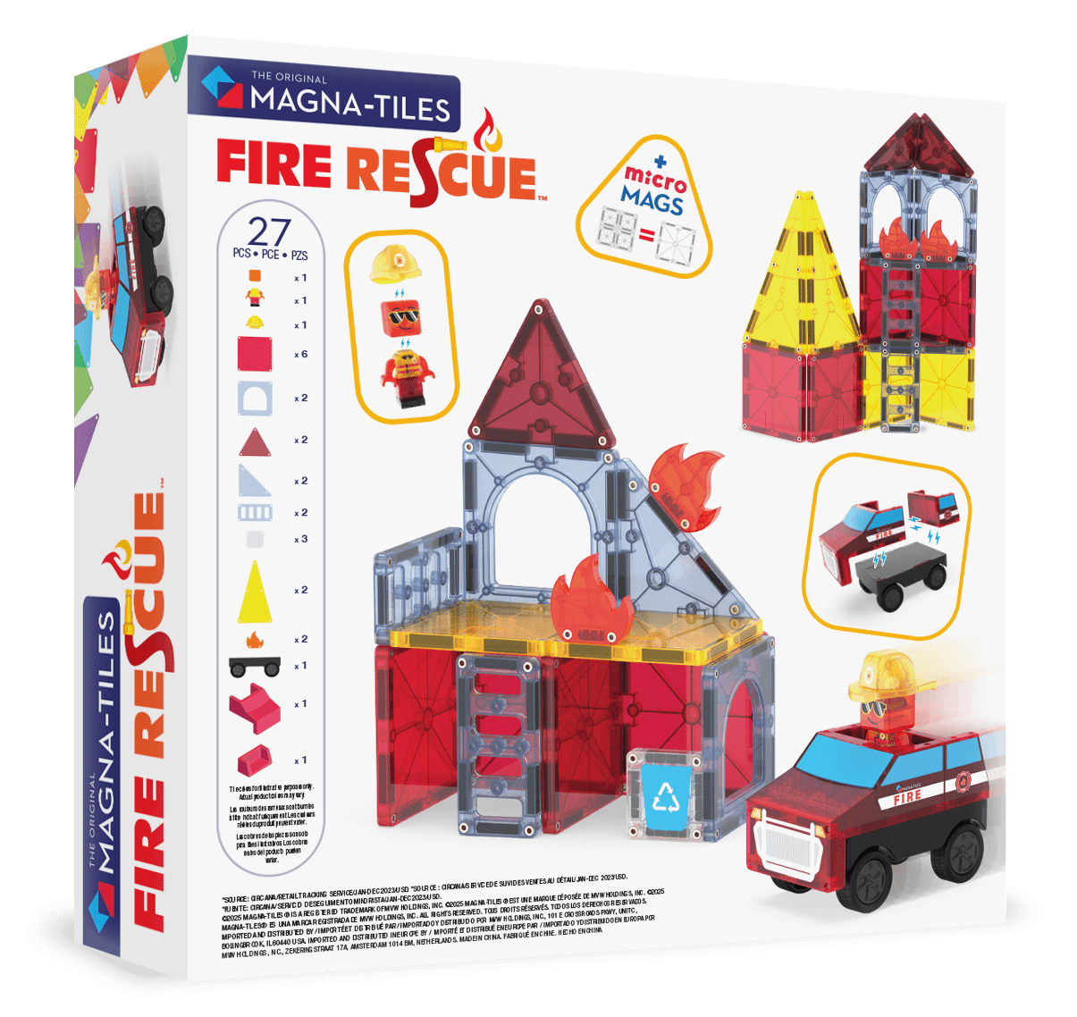 MAGNA-TILES® Fire Rescue Magna-Tiles Lil Tulips