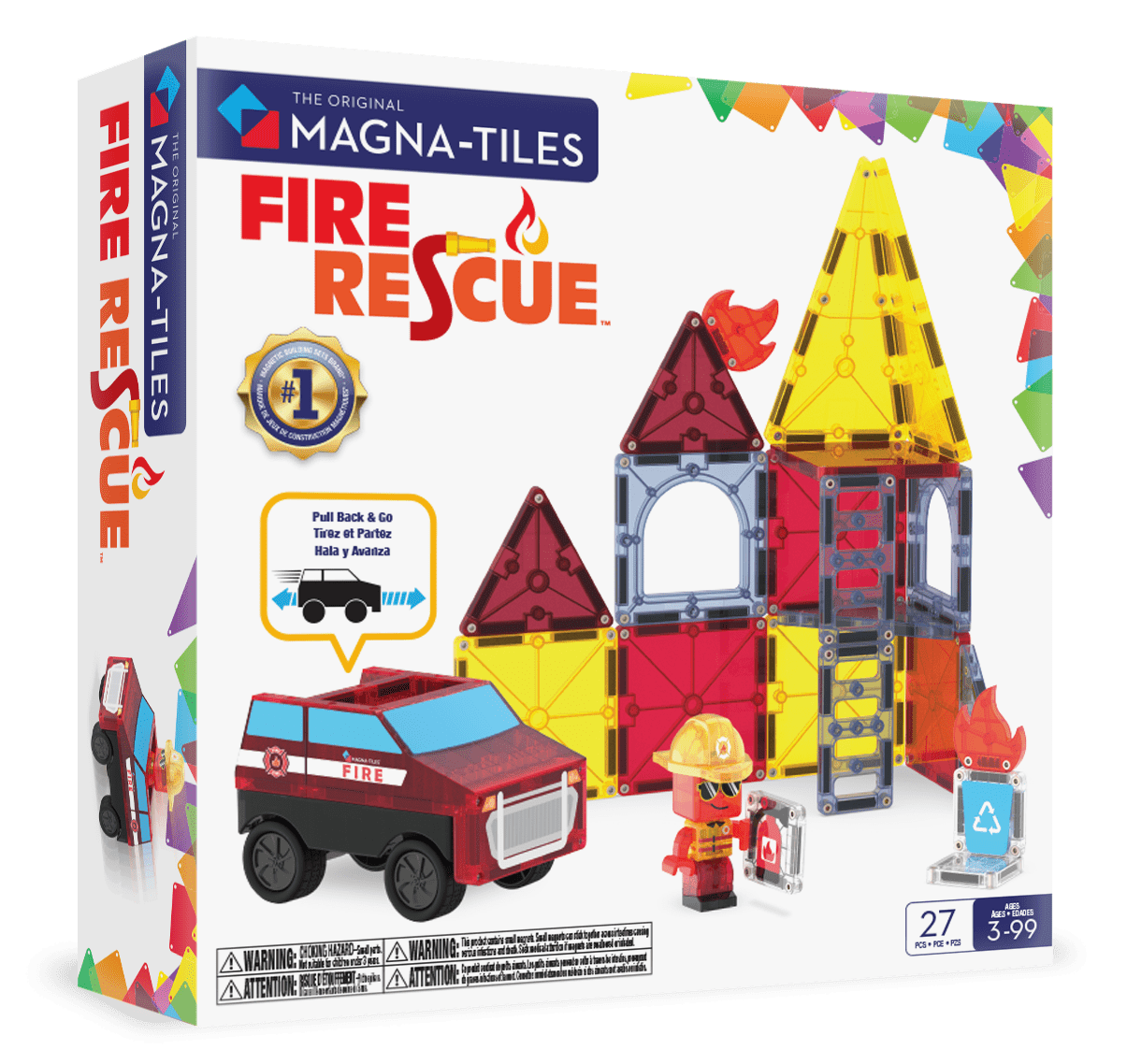 MAGNA-TILES® Fire Rescue Magna-Tiles Lil Tulips